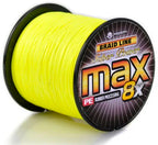ZUKIBO 500M 8X MODERN Braided Fishing Line Super Strong Japan Multifilament PE Wear-resistant Fishing Rope 8 Strands 20 to 100LB