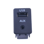 USB + AUX Switch Plug & Cable For VW Passat B6 B7 RCD310 RCD510 Golf MK5 MK6