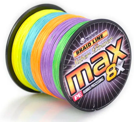 ZUKIBO 500M 8X MODERN Braided Fishing Line Super Strong Japan Multifilament PE Wear-resistant Fishing Rope 8 Strands 20 to 100LB