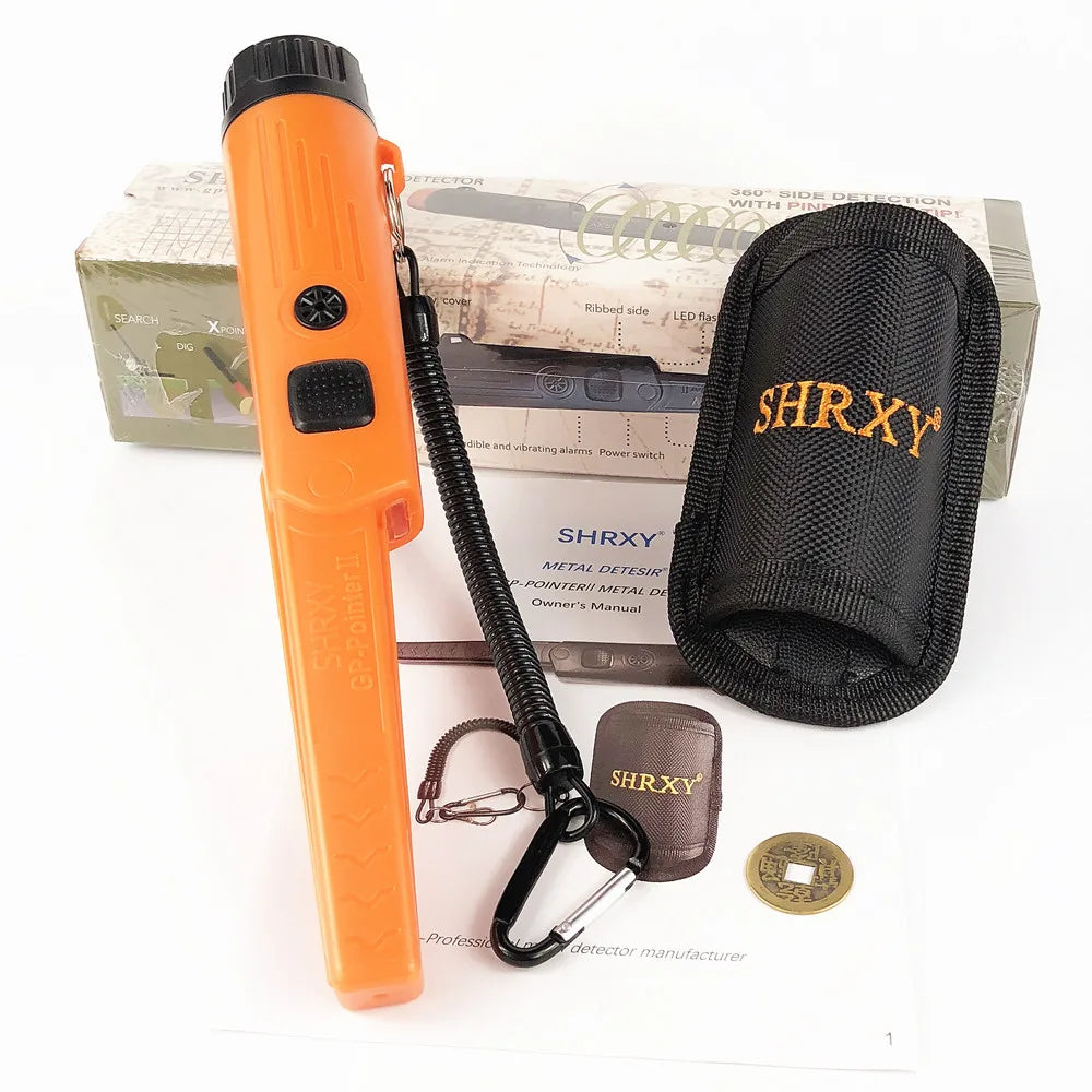 2024 upgrade Sensitive Metal Detector pointer Pinpointing  pointerII waterproof Hand Held Metal Detector with Bracelet