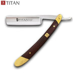 Titan straight razor barber razors for beard male shaving knife men's safety shaver razors