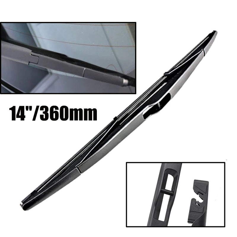 Xukey windshield wiper blades set 26in 17in 14in front & rear for Ford Focus 2004-2011