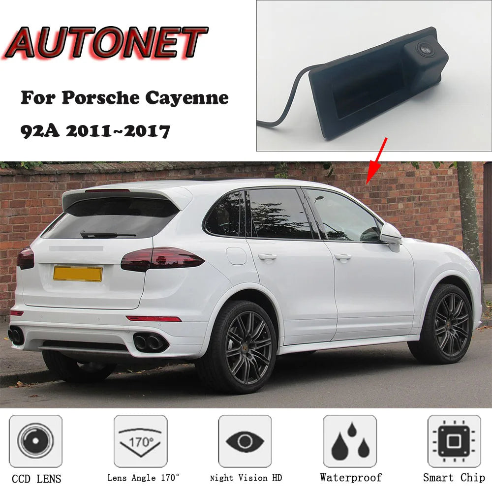 Enhance Your Porsche Cayenne Night Vision with AUTONET Trunk Camera