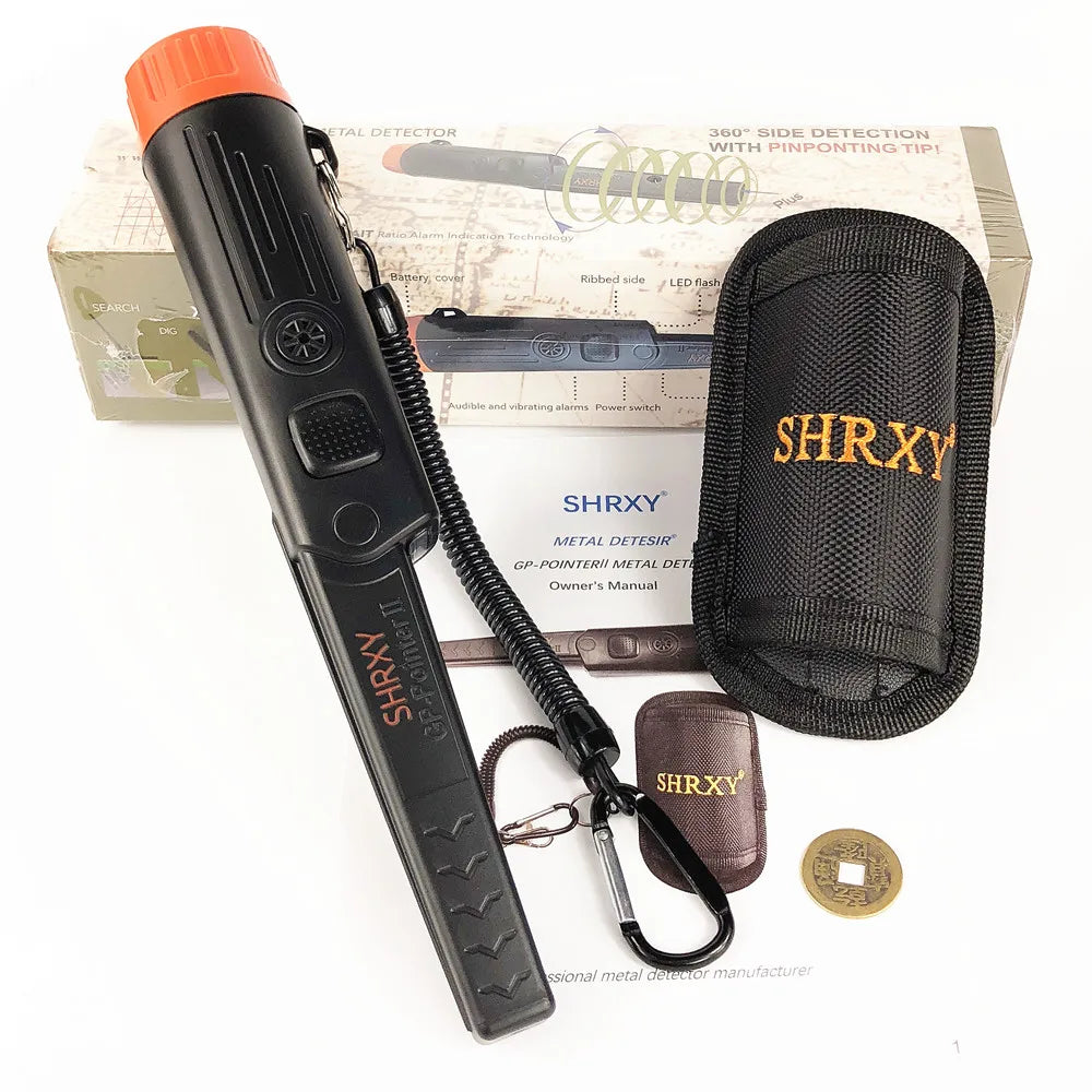 2024 upgrade Sensitive Metal Detector pointer Pinpointing  pointerII waterproof Hand Held Metal Detector with Bracelet