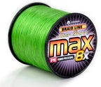 ZUKIBO 500M 8X MODERN Braided Fishing Line Super Strong Japan Multifilament PE Wear-resistant Fishing Rope 8 Strands 20 to 100LB