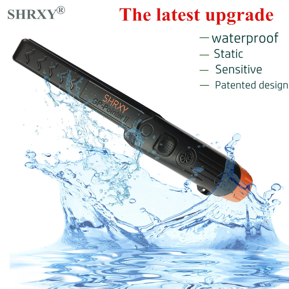 2024 upgrade Sensitive Metal Detector pointer Pinpointing  pointerII waterproof Hand Held Metal Detector with Bracelet
