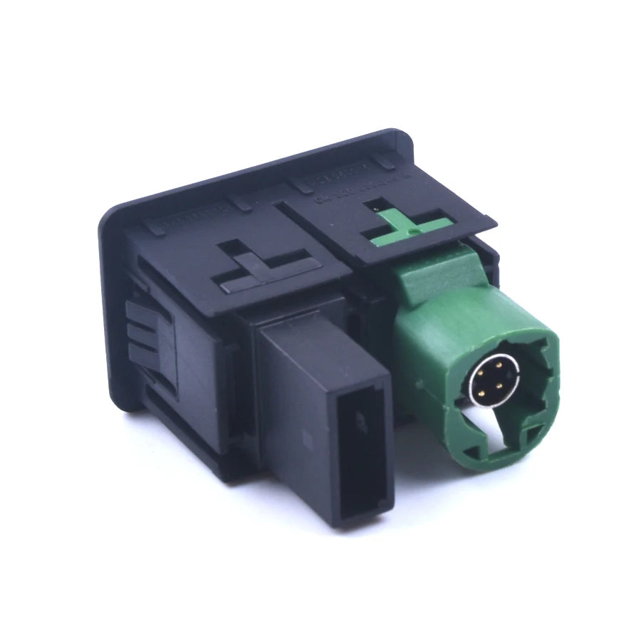 USB + AUX Switch Plug & Cable For VW Passat B6 B7 RCD310 RCD510 Golf MK5 MK6