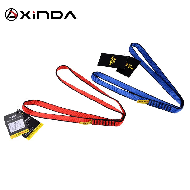 XINDA Professional Outdoor Rock Climbing Equipment Nylon Sling Belt Protective Supplies High Strength Wearable Belts