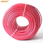 Jeely UHMWPE Tow Rope 6mm 5m/10m Grey 3260kg Winch Line for Glider Towing