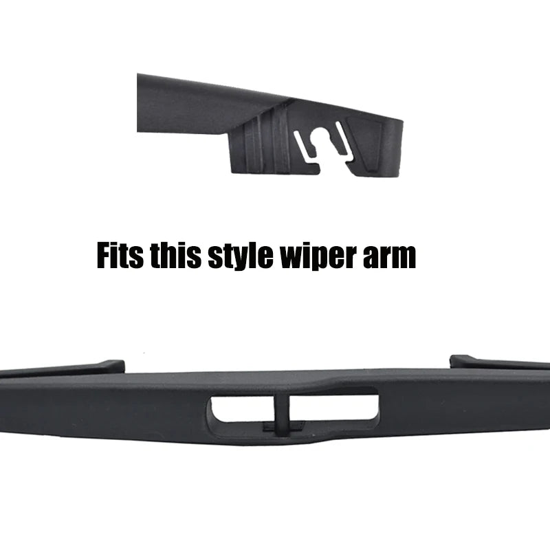 Xukey windshield wiper blades set 26in 17in 14in front & rear for Ford Focus 2004-2011