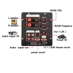HIFIDIY LIVE 2.1 Amplifier Board TPA3118 2x30W + 60W Sub, Independent 2.0 Out