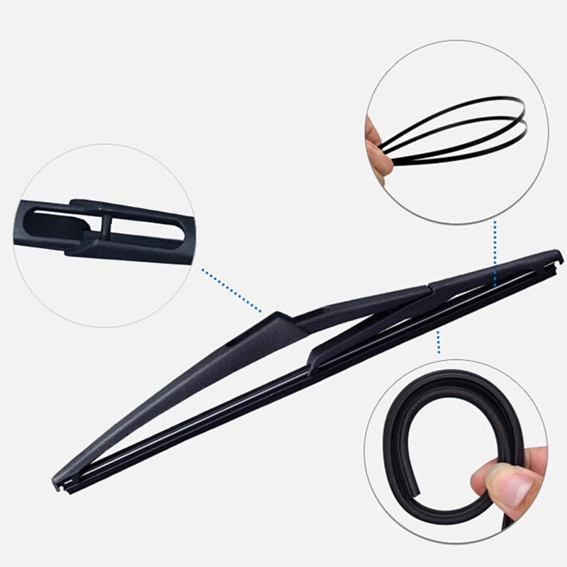 Xukey Front Rear Wiper Blades For Mercedes Benz R GL M ML Class W251 W164 X164 28'' 21'' 12'' 2011 2010 2009 2008 2007 2006