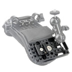 NICEYRIG Quick Release Plate Camera Rig Cheese Base Plate Cold Shoe 1/4" 3/8" Screw Shoulder Rig dslr Photo Studio Accessories