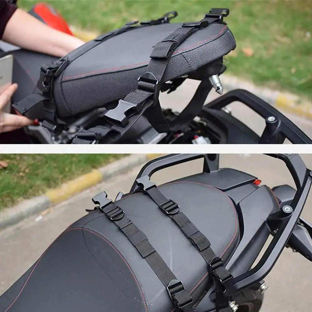 Newest Motorcycle Waterproof Racing Race Moto Helmet Travel Bags Suitcase Saddlebags + One Pair of Raincoat+Plastics
