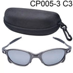 MTB Man Polarized Sunglasses Cycling Glasses UV400 Fishing Sunglasses Metal Bicycle Goggles Cycling Eyewear Riding Glasses D4-3