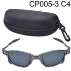 MTB Man Polarized Sunglasses Cycling Glasses UV400 Fishing Sunglasses Metal Bicycle Goggles Cycling Eyewear Riding Glasses D4-3