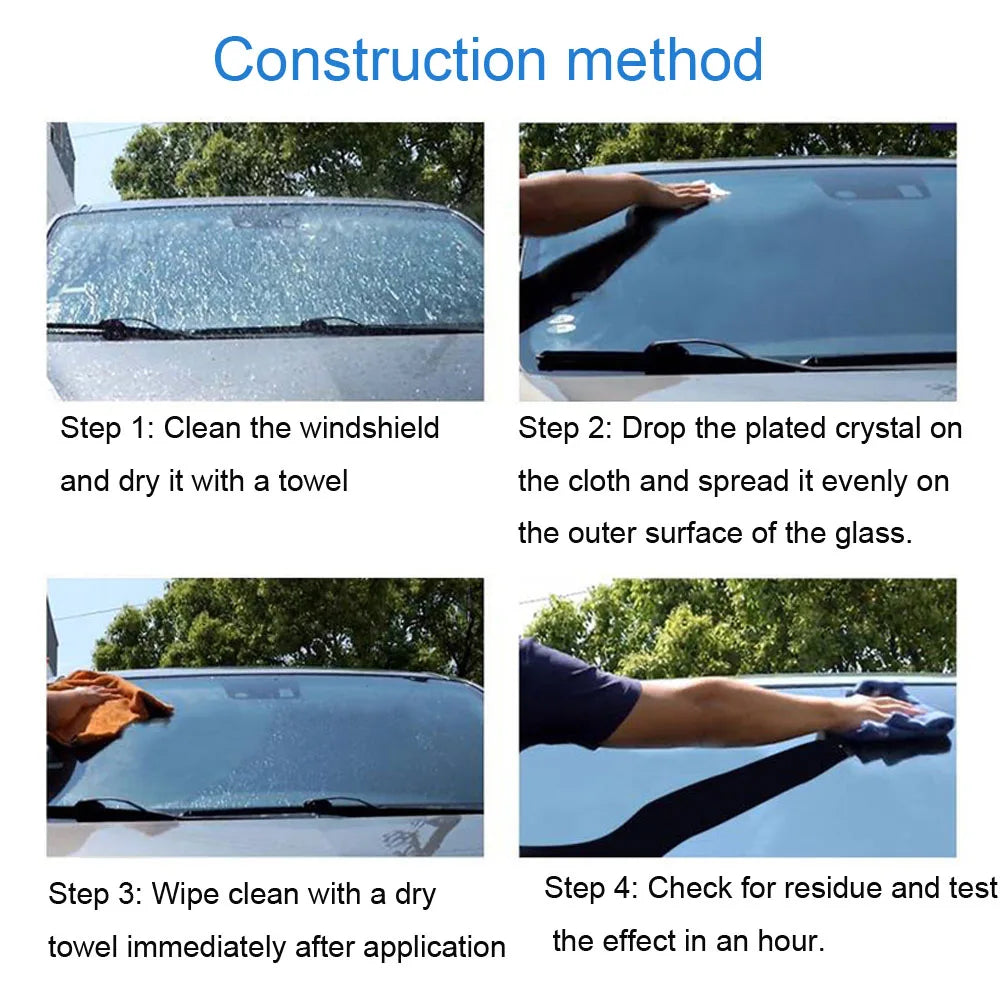 Dpro Hydrophobic Rain Repellent Glass Coating for Car Windshield & Windows