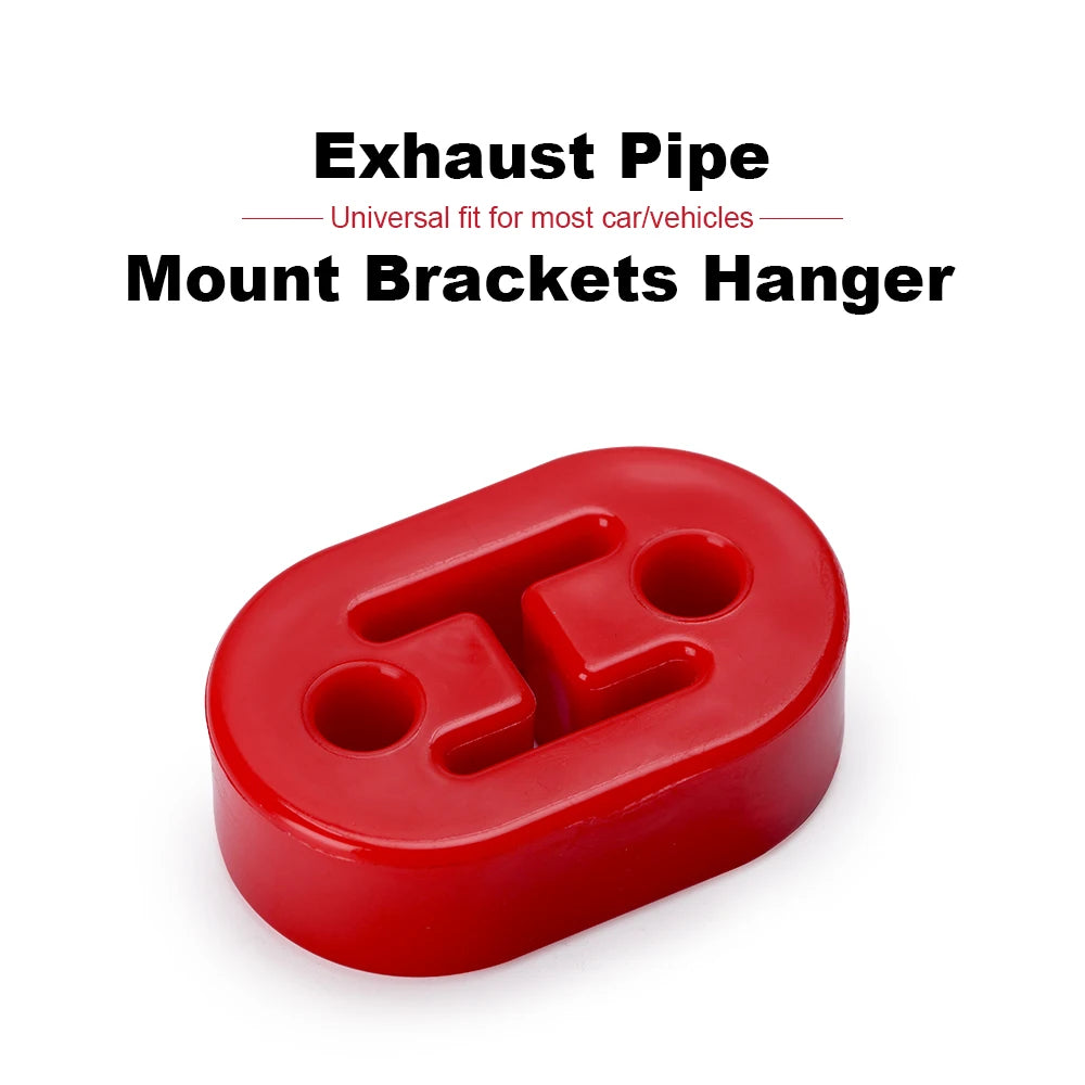 PQY - Polyurethane Exhaust/Muffler SHORT HANGERS 4pcs/lot universal Muffler Hangers Red or Blue PQY8952