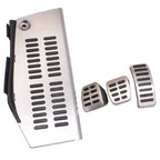 Stainless Steel Car Pedal Pad Set for VW Golf 4 Polo Bora Beetle Audi A3 SEAT Leon MT/AT