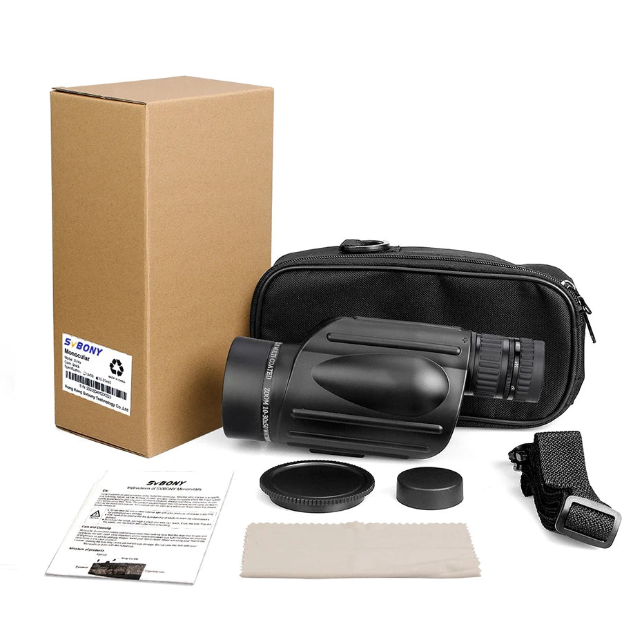 Svbony SV49 Monoculars 13X50/10-30X50 Telescope Professional Powerful Spyglass For Tourism Camping Gifts For Teenagers