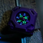 MecArmy CPW Titanium watchband compass Fluorescence pointing guide Wristwatch type compass Outdoor equipment pointing navigation