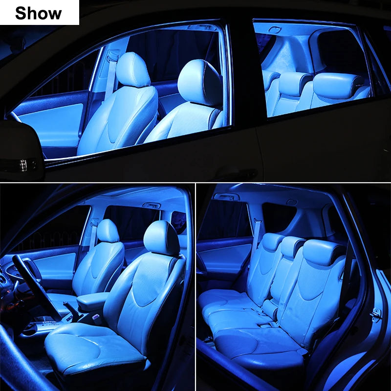 13Pcs Canbus LED Interior Light Bulb Kit For VW Volkswagen Golf 4 MK4 1999 2000 2001 2002 2003 2004 2005 Car Reading Trunk Lamp