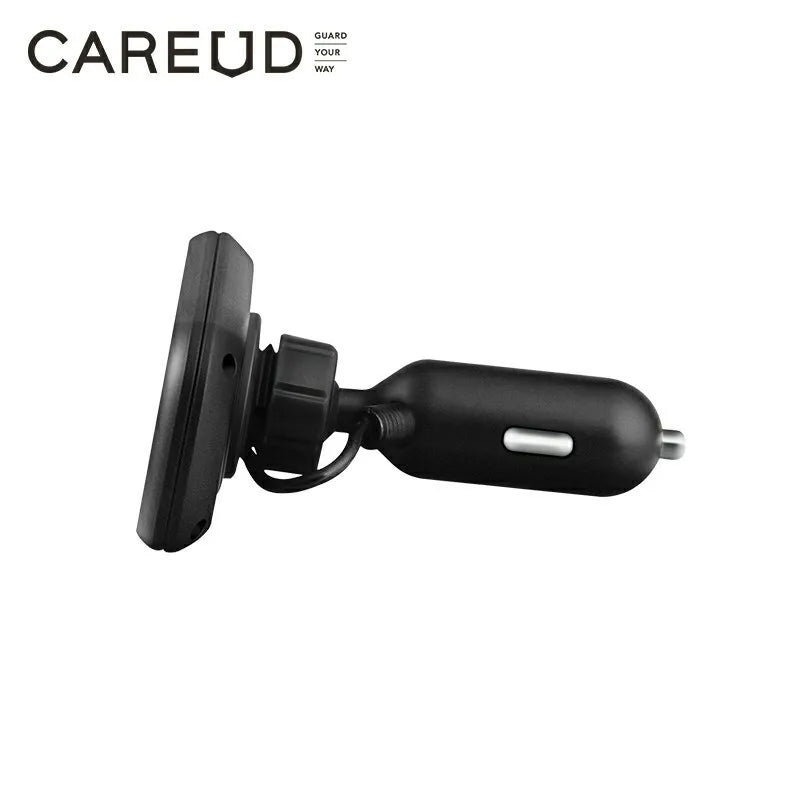 CAREUD U903 Car Wireless TPMS Tire Pressure Monitoring System with 4 Internal Replaceable Battery Sensors LCD Display