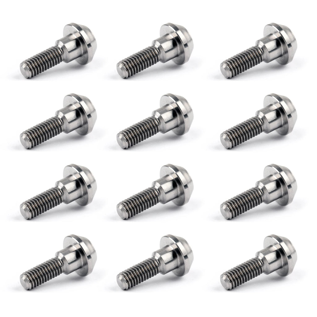 Artudatech M6 x 20mm Titanium/Ti Disc Brake Rotor Bolts For Suzuki GSXR For Yamaha R1 R6 YZF Brake Disc Screws Motorcycle  Parts