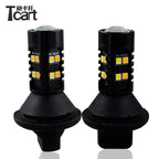 Car led turn bulb accessories 7440 For Mitsubishi Pajero Montero Shogun (V80/ NS) 2Pcs Led drl Daytime Running Light Turn Lights
