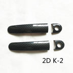 Suitable For Volkswagen VW Gol G5 G6 G8 Voyage Saveiro Accessories Door Handle Cover Trim Plastic Chrome Imitation Carbon Fiber