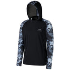 Bassdash Men’s UPF 50 Performance Fishing Shirt Cooling Hoodie Camo Long Sleeve  FS17M