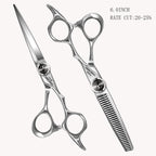 TITAN professional hairdresser scissors barber scissors  hair cutting  thinning  set of 5.5/6.0/6.5.7.0inch japan440c steel