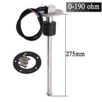 Custom 125/175/225/275/325/375/425mm Fuel Level Gauge Sensor Fuel Sender Unit Fit fuel gauges water level meter 0-190/240-33ohm