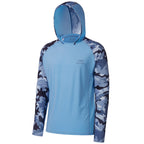 Bassdash Men’s UPF 50 Performance Fishing Shirt Cooling Hoodie Camo Long Sleeve  FS17M