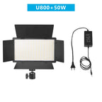Nagnahz U800 LED Photo Studio Light for Tiktok Youbute Game Live Video Lighting Portable Video Recording Photography Panel Lamp