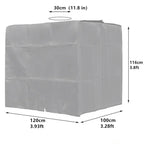 IBC Water Tank Cover 1000L Outdoor Waterproof Oxford Cloth Sun Dust Protection, Color Options