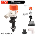 Aerated bait pump, live fish tank pump, marine Luya submarine pump, DC submersible pump