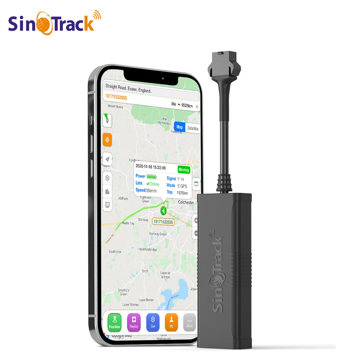 Mini GPS Tracker ST-901M Vehicle GSM Locator for Car Motorcycle, Relay Line Option
