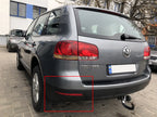Pair Rear Bumper Reflector W/ Red Lens No Light For VW Touareg 7L 2002-2010 L+R