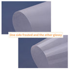 50Pcs Shrink Films Kit Shrinky Art Film Paper Heat-Shrink Sheets for DIY Craft Ornaments Pendants Accessories, 7.9 * 5.7 Inches