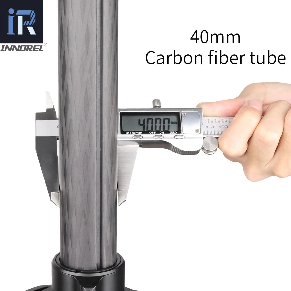 ER40C 40mm Tube Professional Carbon Fiber Center Column Monopod Tripod Extension Rod For Digital DSLR Camera Of RT90C/LT364C