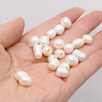 20pcs Natural Freshwater Cultured Pearls Irregular Big Hole Loose Beads for Jewelry Making Charm Necklace Earring Accessories