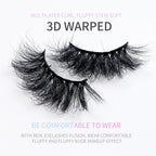 Mink Lashes Wholesale 5/10/30/50 Pairs 25mm Eyelashes Long Wispy Messy Fluffy Lashes Bulk Makeup 25 mm Mink Eyelashes