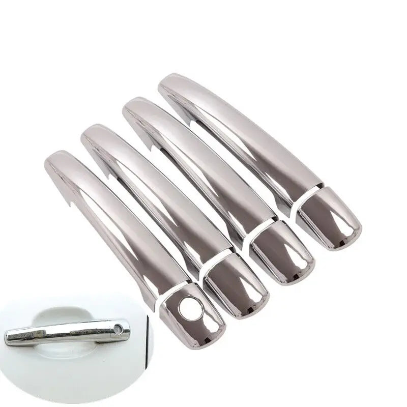 For Peugeot 208 2012 2013 2014 2015 2016 2017 2018 2019 Chrome Door Handle Cover Trim Car Styling Auto Accessories