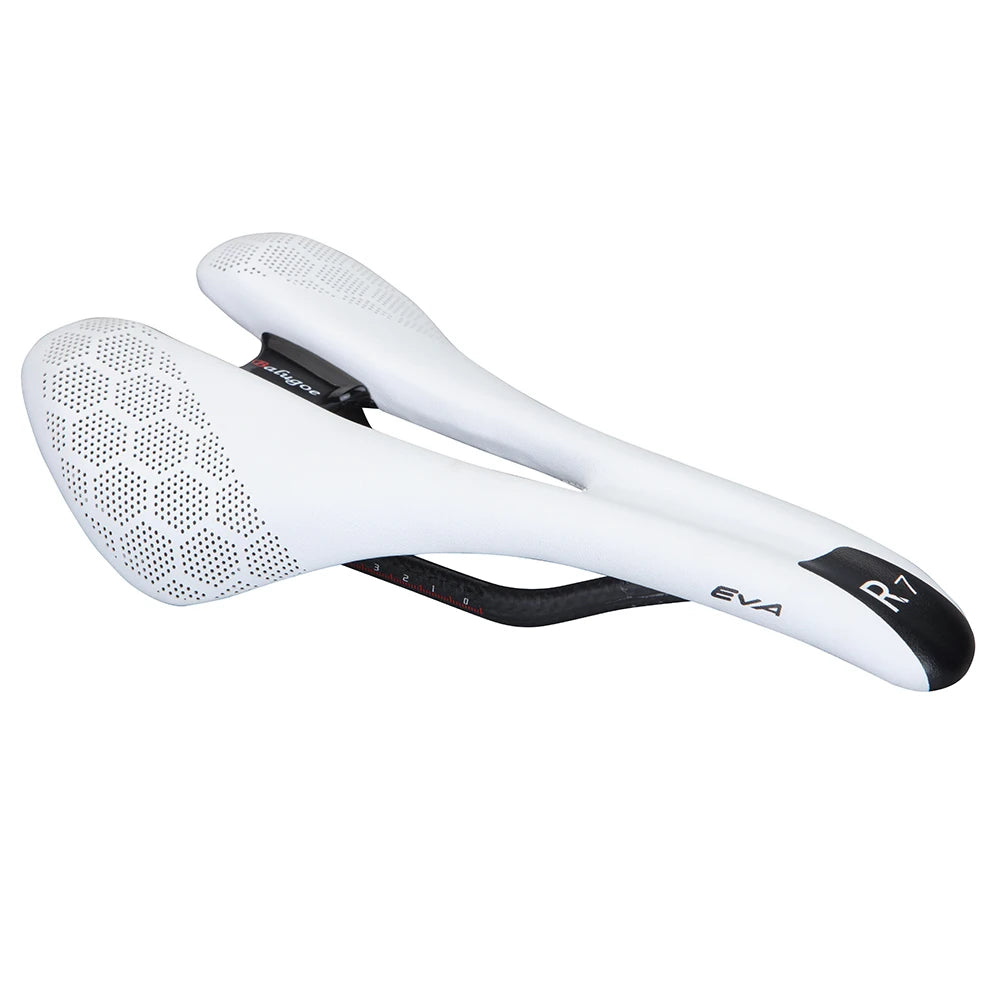 Bicycle Hollow Saddle for MTB Road Bicycle, Full Carbon Fiber, New Design, High Quality, R7, 168g, 2022