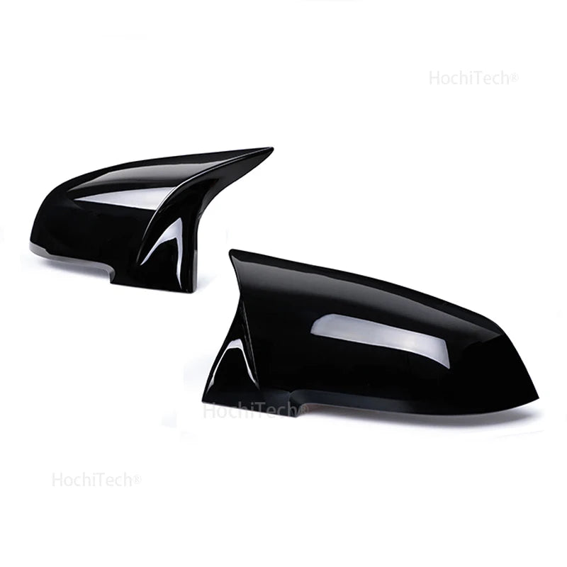 For Bmw 1 2 3 4 X Series Mirror cap F20 F21 F87 M2 F23 F30 F32 F36 X1 E84 Gloss Black Side Mirror Cover Cap Rearview -M4 Style
