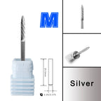 RolinStar Many Sales promotion type Carbide barrel stable shank  Accessories Cutter pedicure nail milling drill bits
