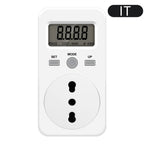 Digital Wattmeter 220V 110V AC Power Meter Electricy consumption Energy Meter EU Plug Power Kilowatt Wattage Electricity Meter