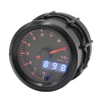 Dragon 52mm Car 7 Colors LED   Dual Display Boost Water Oil Temp Pressure Meter Volt Air Fuel Ratio EGT Gas Tachometer RPM Gauge