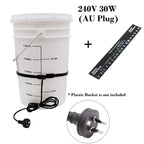 Homebrew Brew Belt Fermentation Heating Belt for Beer Wine Spirits 25Watt Plastic Fermenter Bucket 220V/110V EU/US Plug
